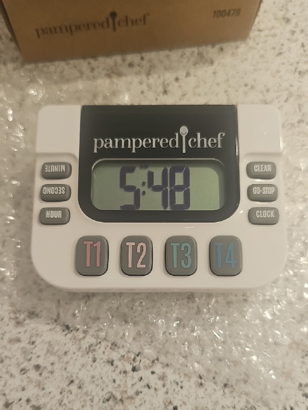 Pampered Chef Digital Kitchen Timer - Picture 2 of 2